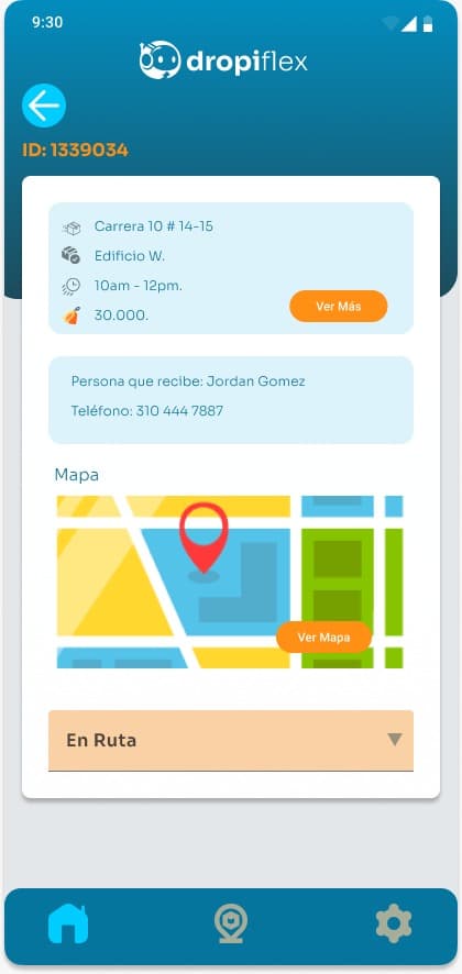 Delivery Fleet App project capture