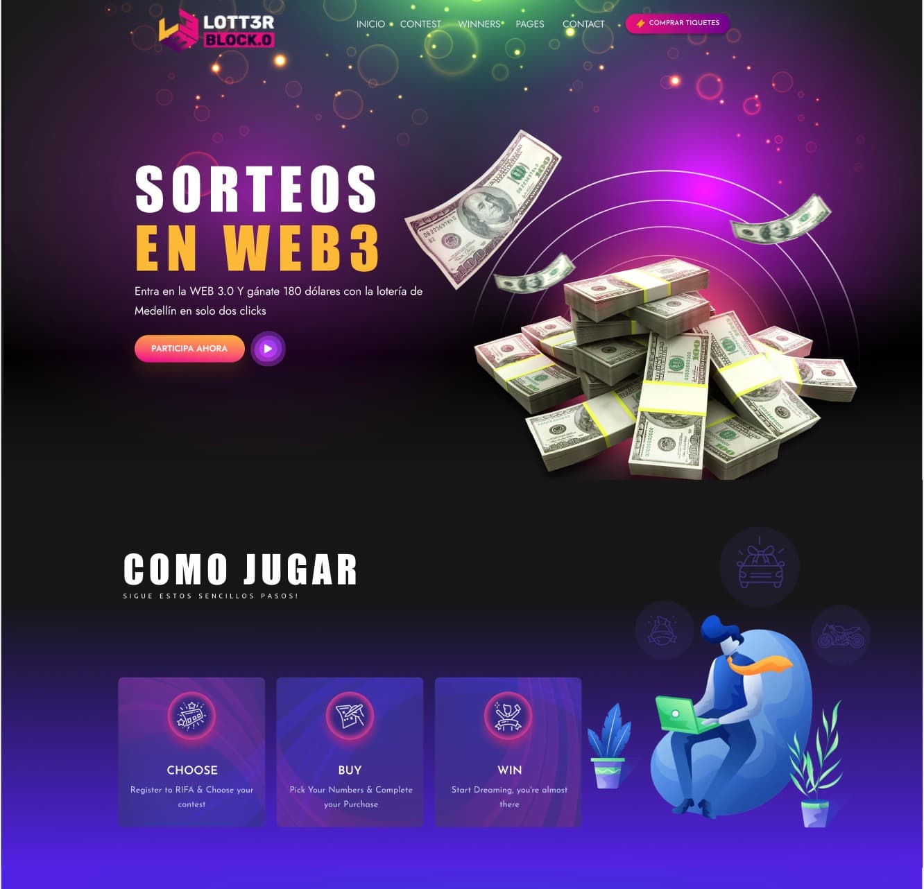 Lott3rBlock interface